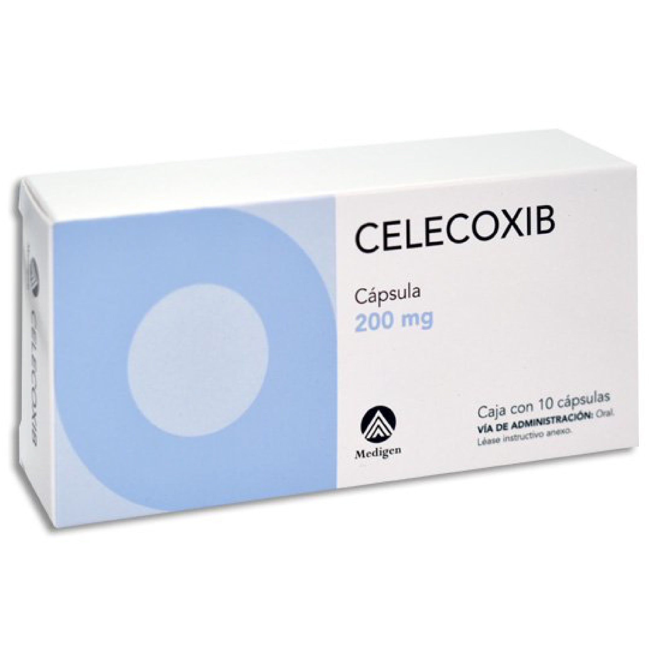 Celecoxib (Celebrex) 200 Mg Con 10 Capsulas Medigen