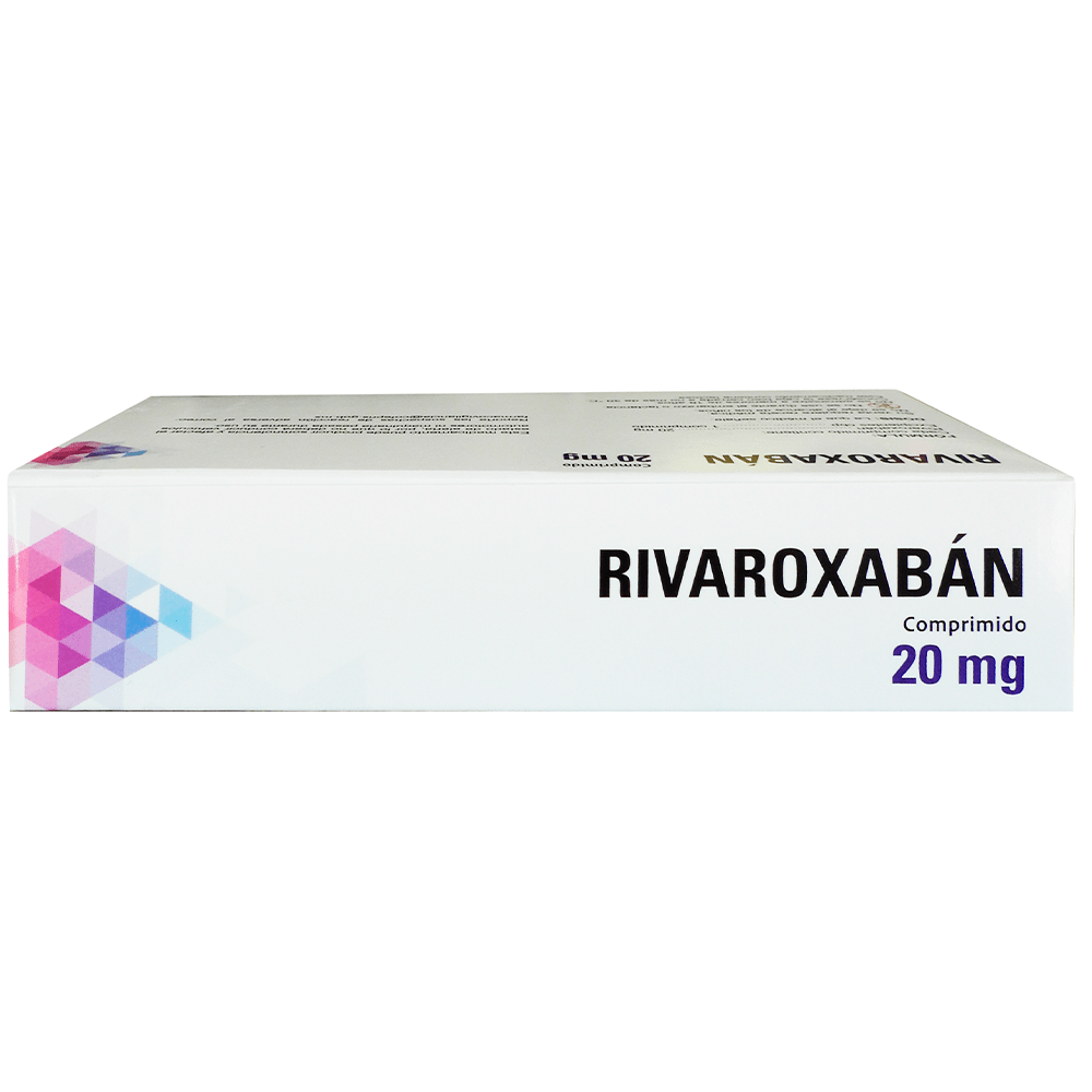 Rivaroxaban 20 Mg Con 28 Tabletas Maver