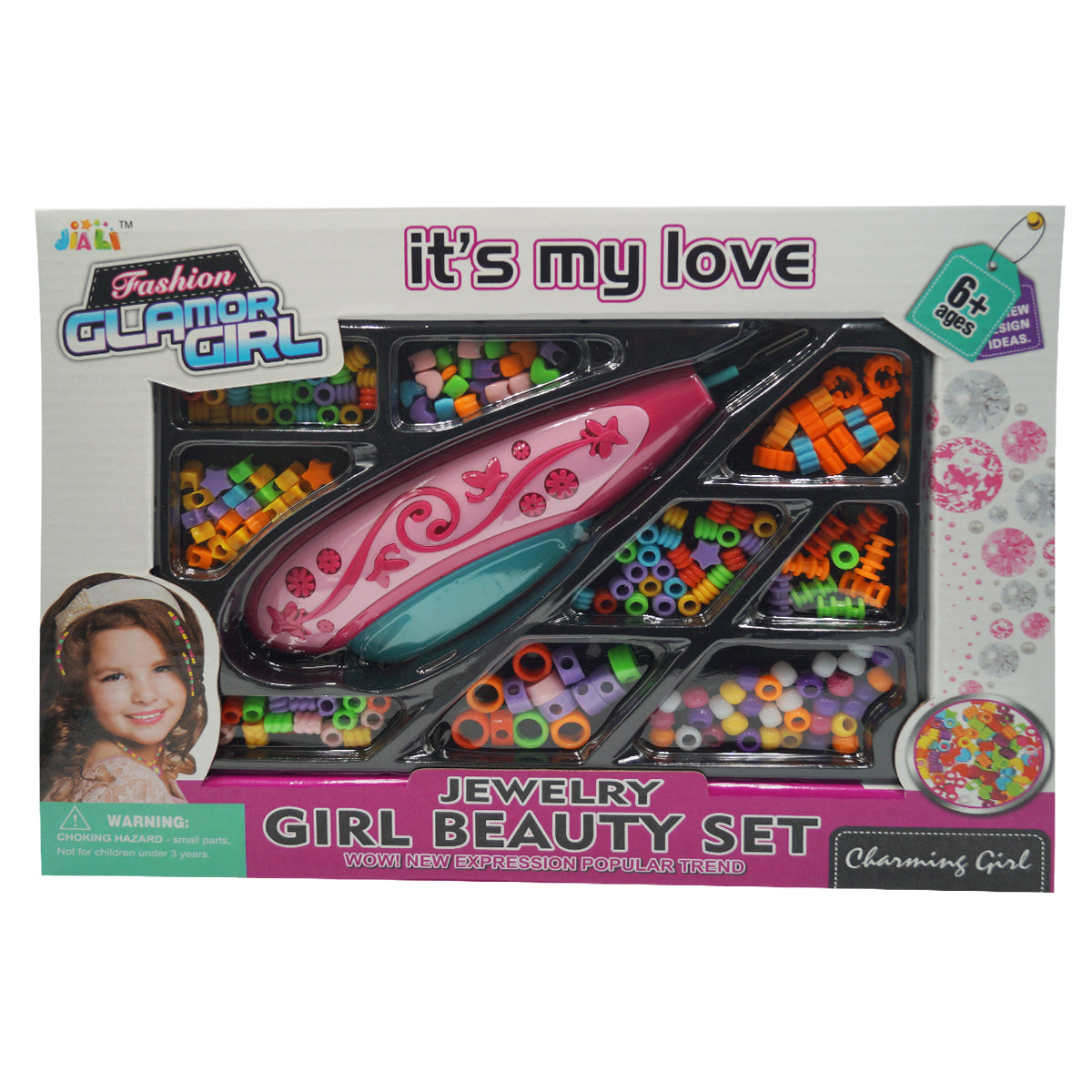 Juego Para Peinar Fashion Glamour Girl