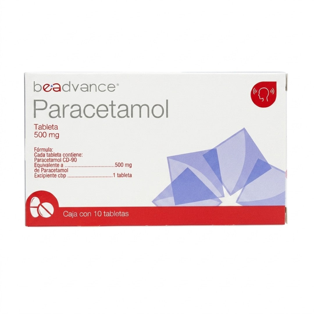Paracetamol 500 Mg Con 10 Tabletas Beadvance