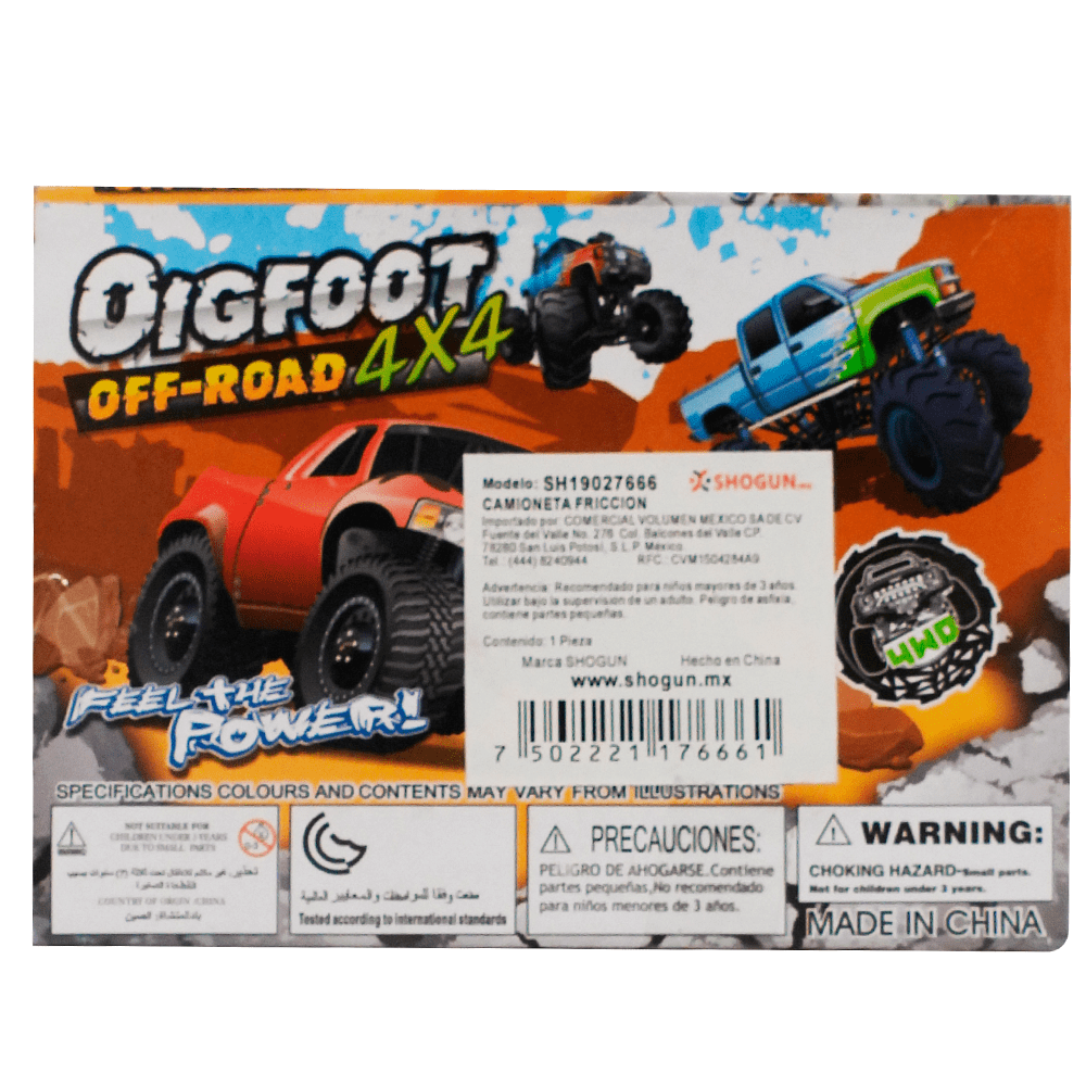 Camioneta Friccion Shogun