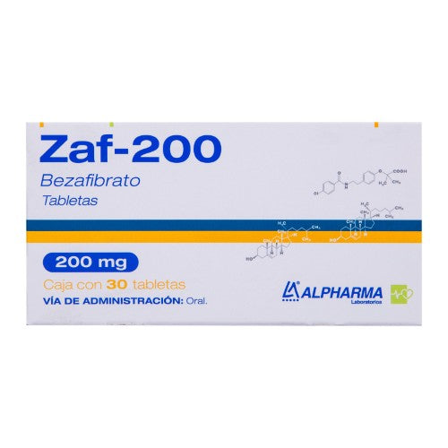 Zaf-200 200Mg Tabletas 30