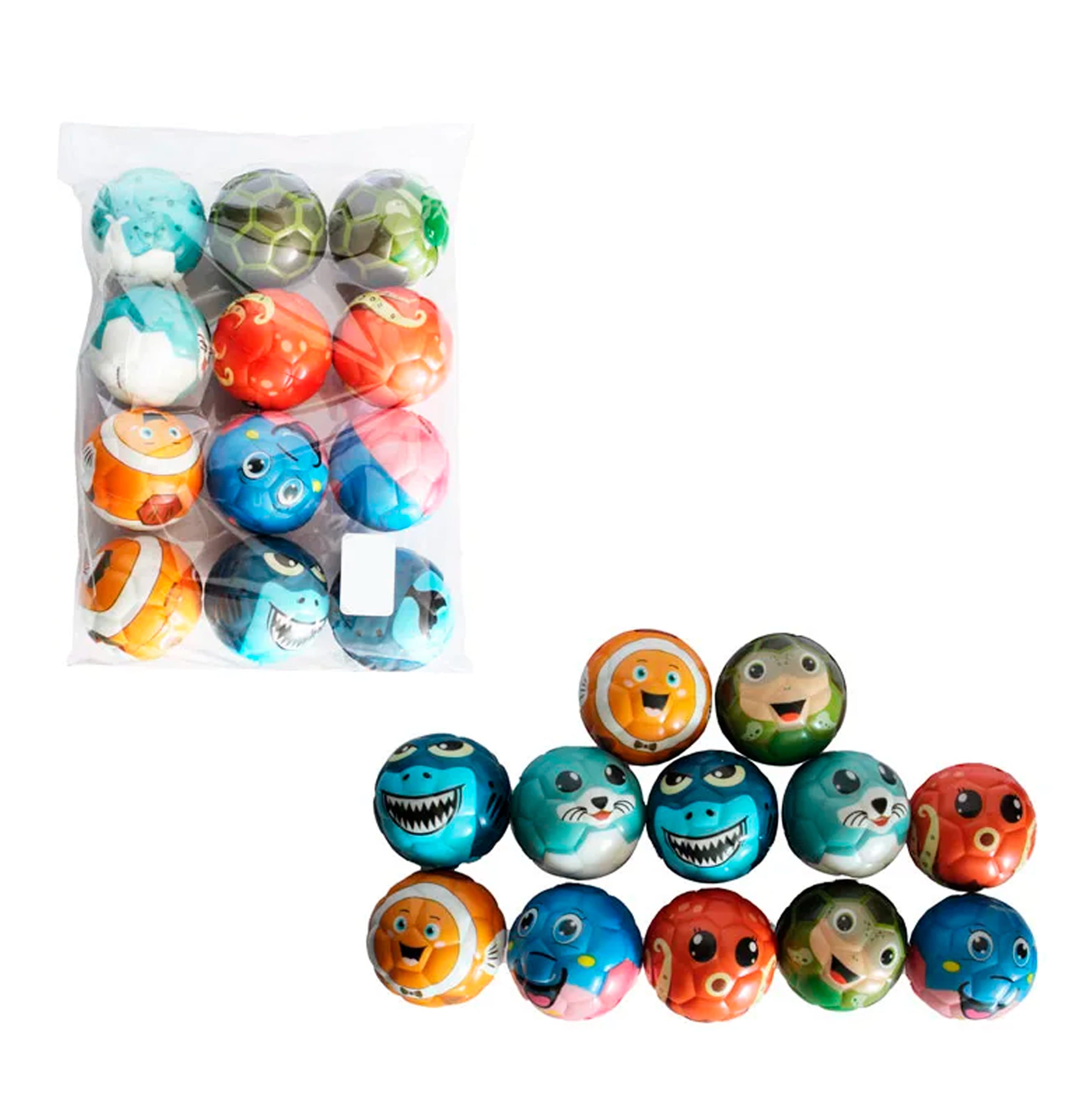 Pelota Antiestres Swa3114 Con 12 Piezas Shogun