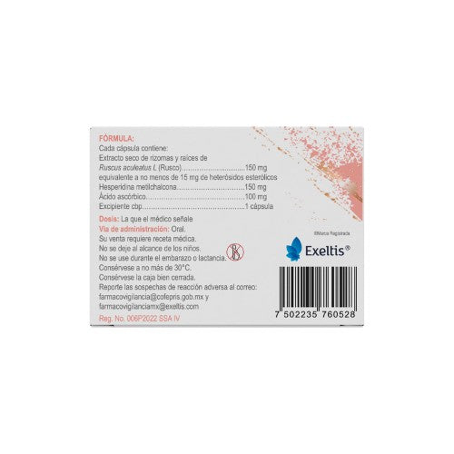 Rusela 150/150/100 Mg Con 30 Capsulas