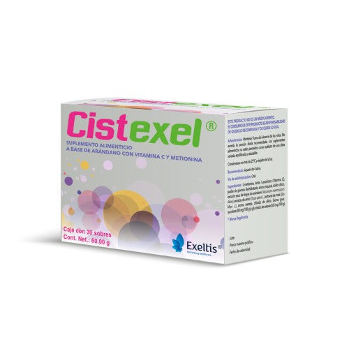 Cistexel Suplemento Alimenticio 60.00 G Con 30 Sobres