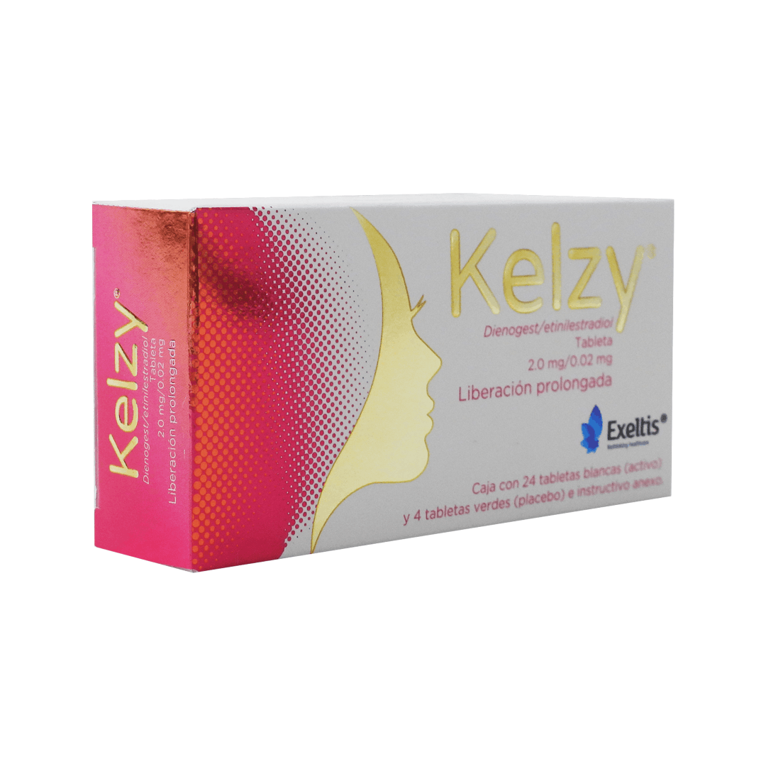 Kelzy 2.0/0.02 Mg Con 28 Tabletas Liberacion Prolongada