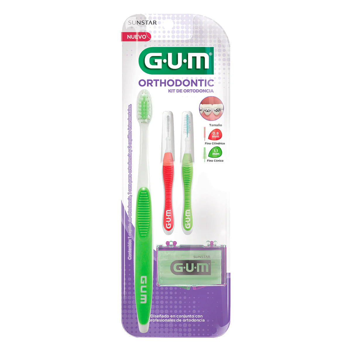 Kit Gum Ortodoncia C/4 Piezas