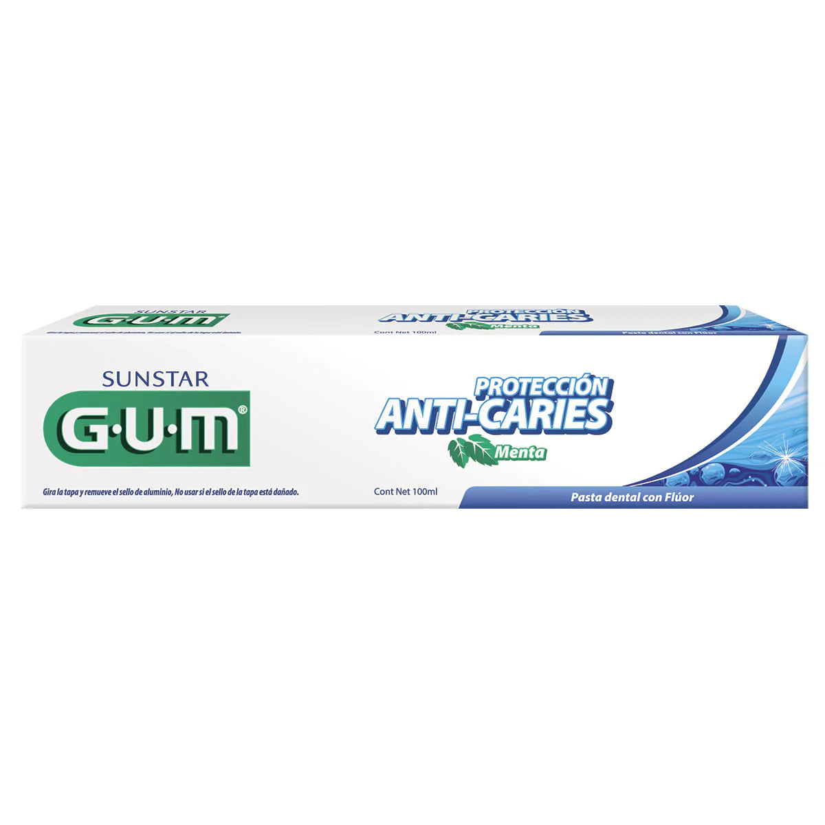 Crema Dental Gum Ant-Caries Menta 100 Ml