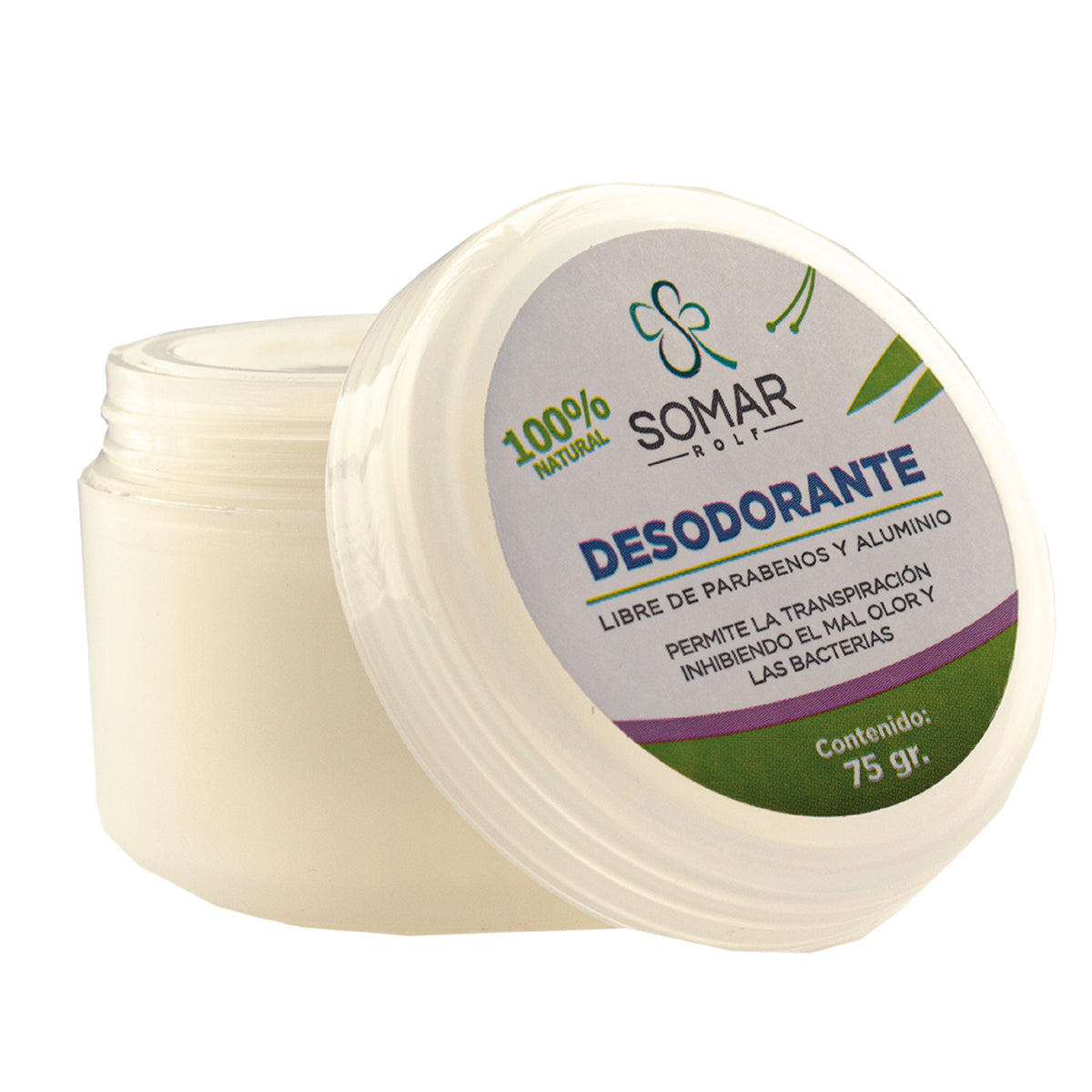 Desodoranteorante Natural Somar 75 Gr