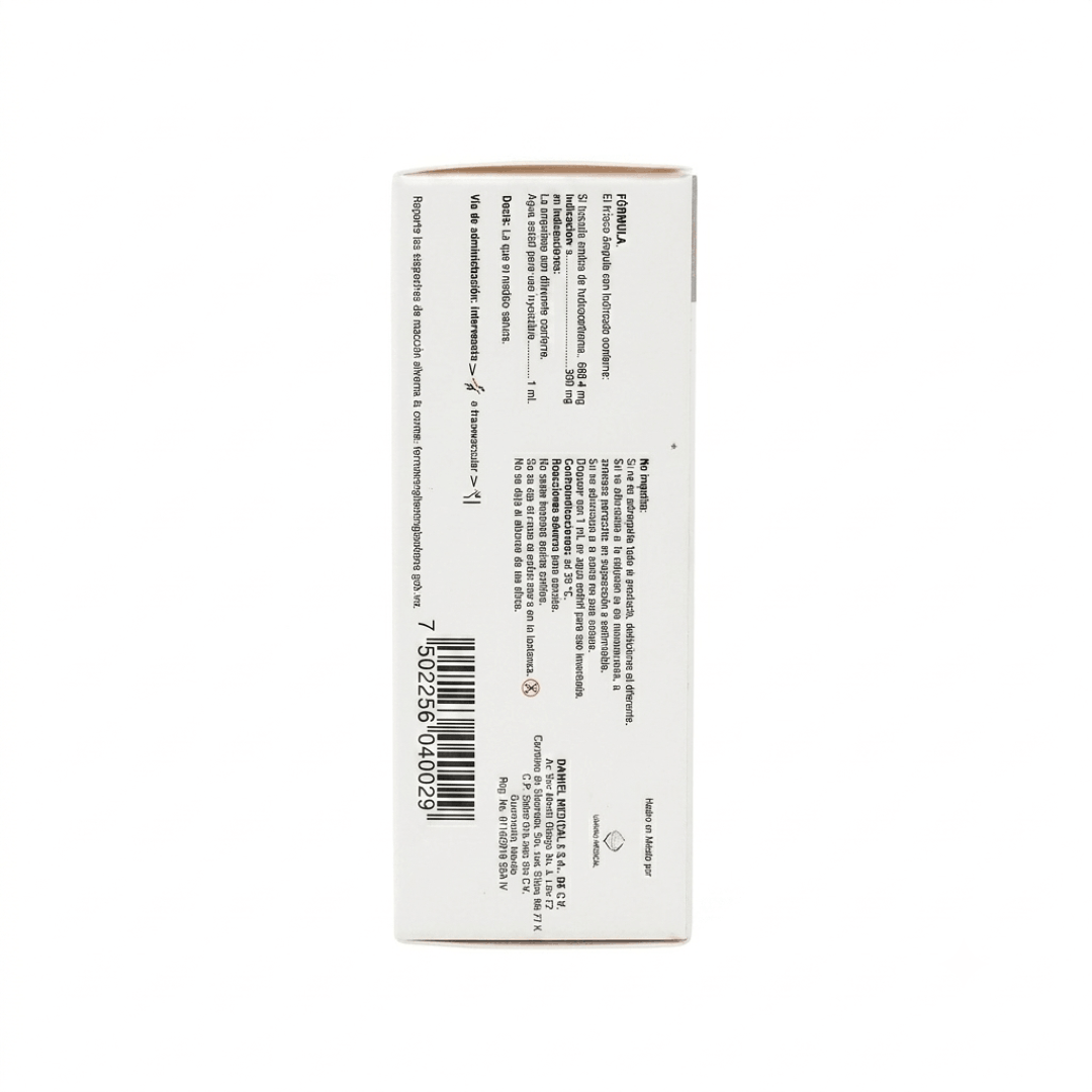 Tisodank (Hidrocortisona) 500 Mg/5 Ml Iny