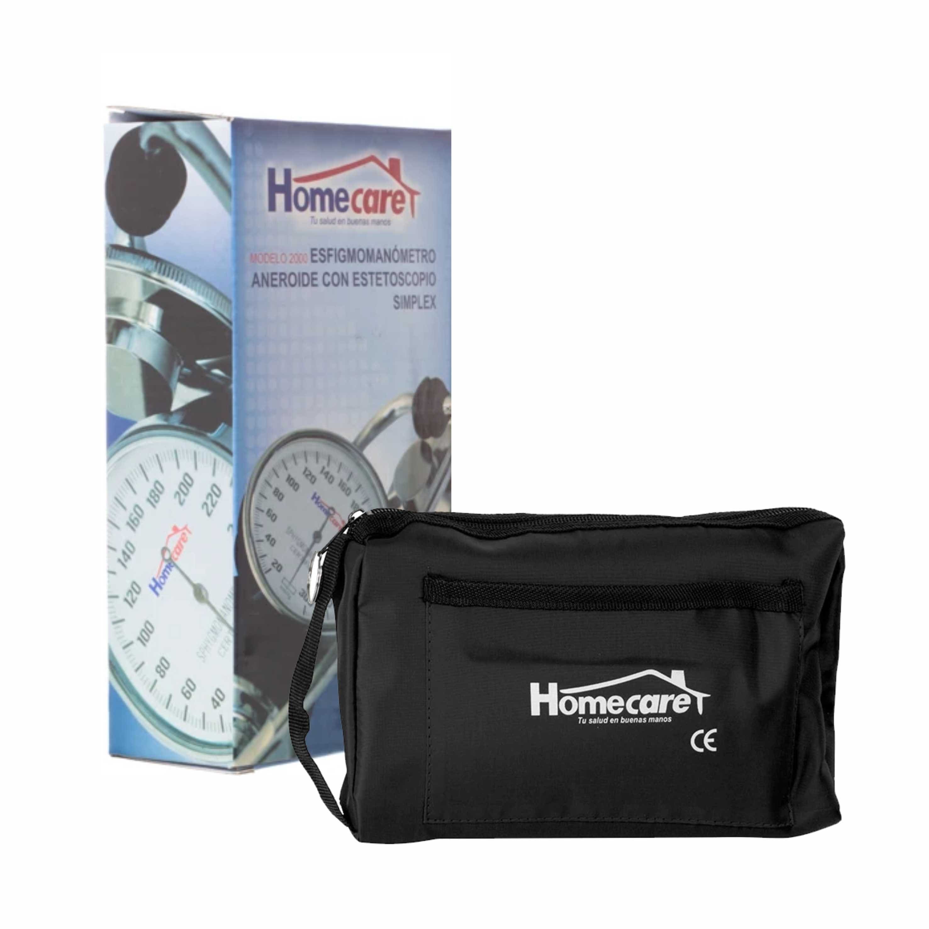 Kit Baumanometro Negro Con Estetos Simplex Home Care