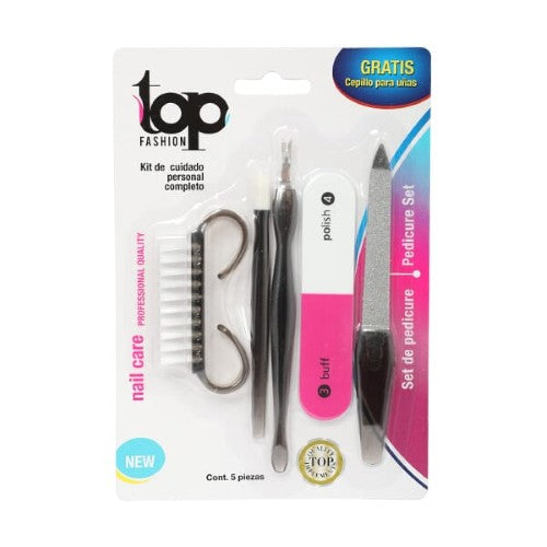 Set De Pedicure Completo+Cepillo Uñas Gratis Top Fashion