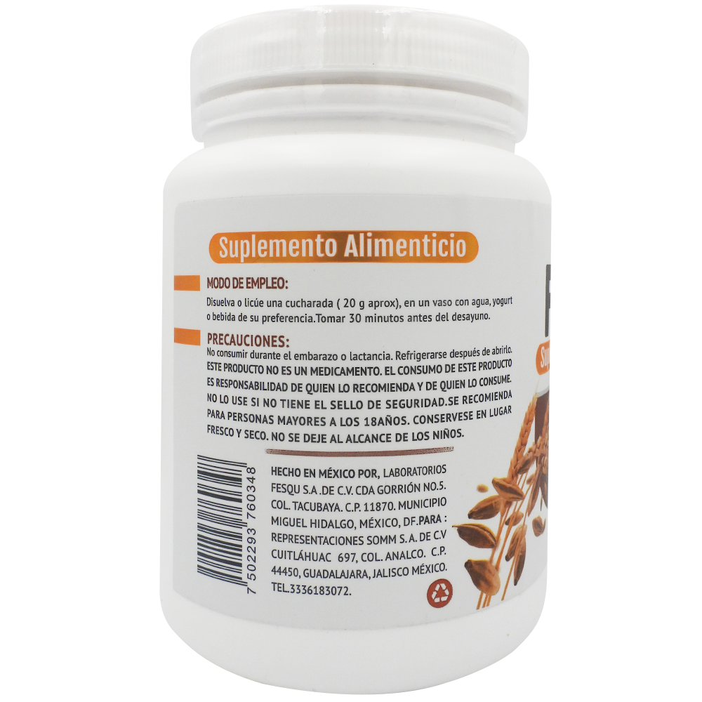 Fibra Salvado Trigo/Proteina Soya Cocoa 450 G