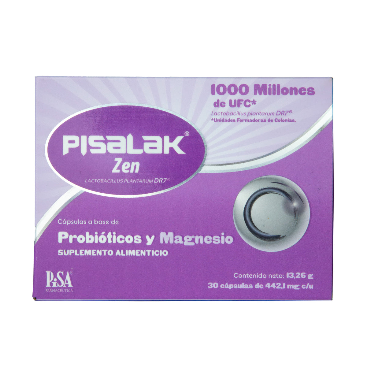 Pisalak Zen Suplemento Alimenticio Con 30 Capsulas