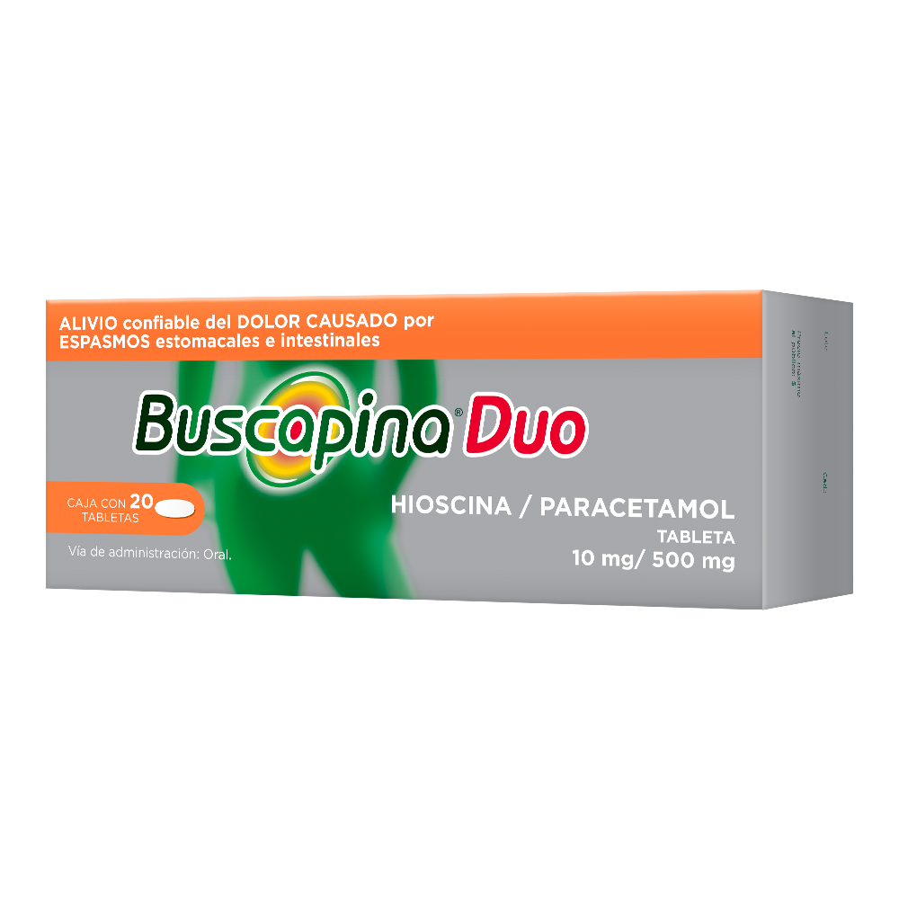 Buscapina Duo 10 Mg Tabletas 20