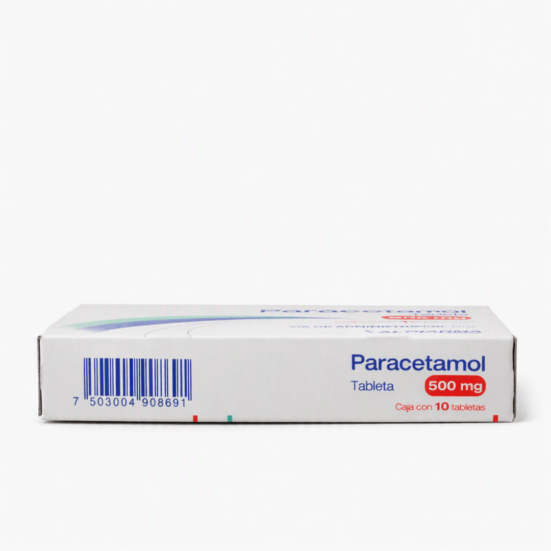 Paracetamol 500 Mg Tabletas Con 10