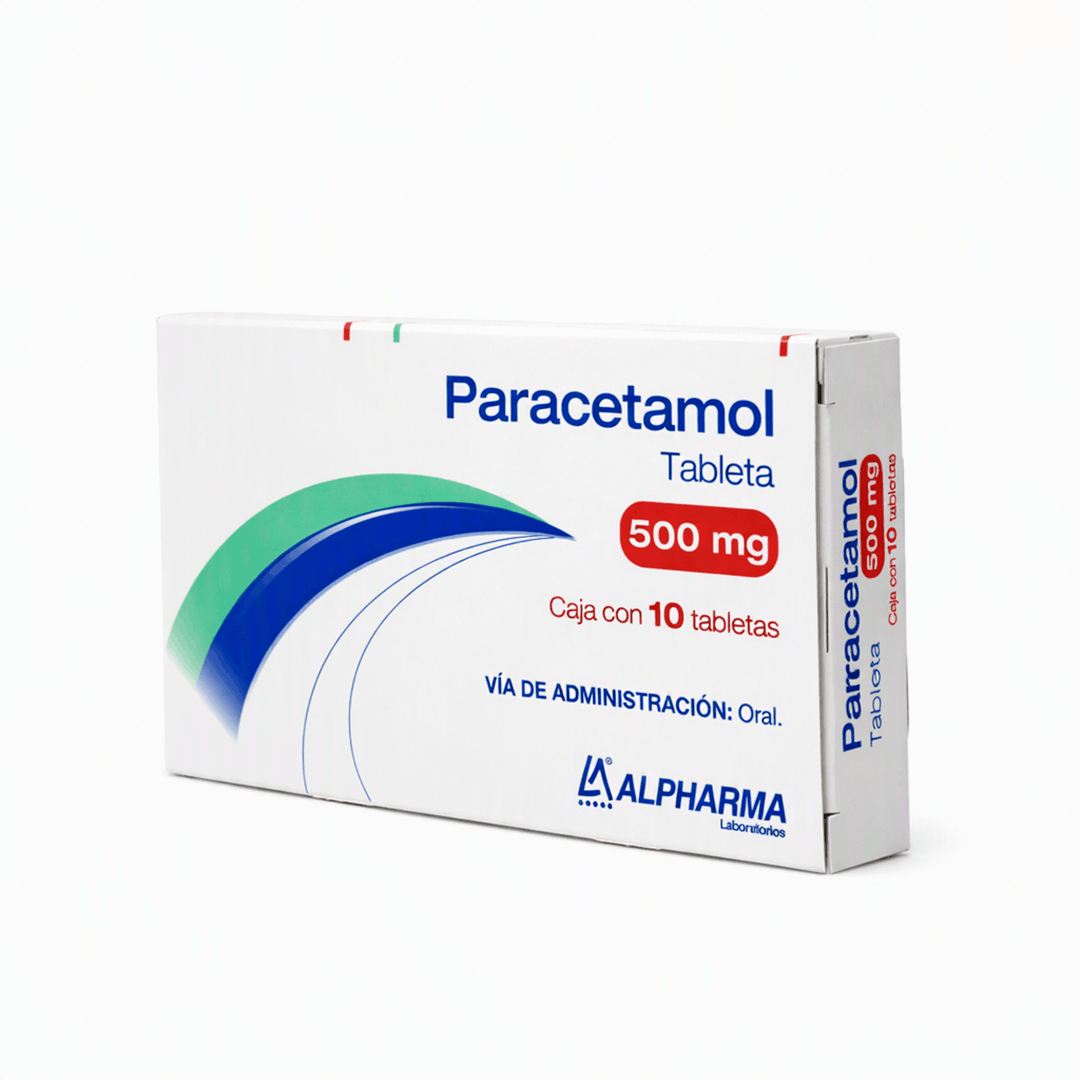 Paracetamol 500 Mg Tabletas Con 10