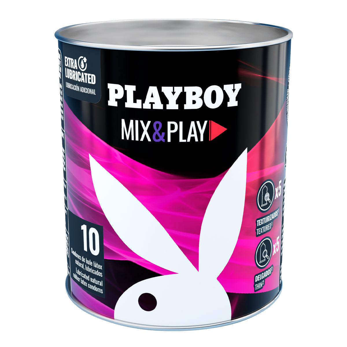 Preservativo Playboy Mix Play Con 10 Piezas