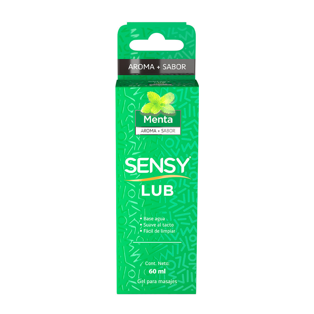 Gel Sensy Lubricante P/Masaje Menta 60Ml
