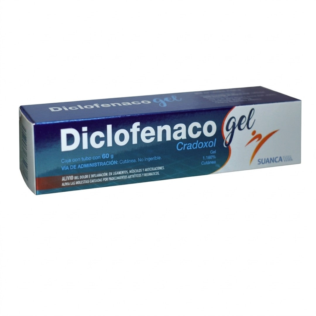 Cradoxol (Diclofenaco) Tubo Gel 60 G