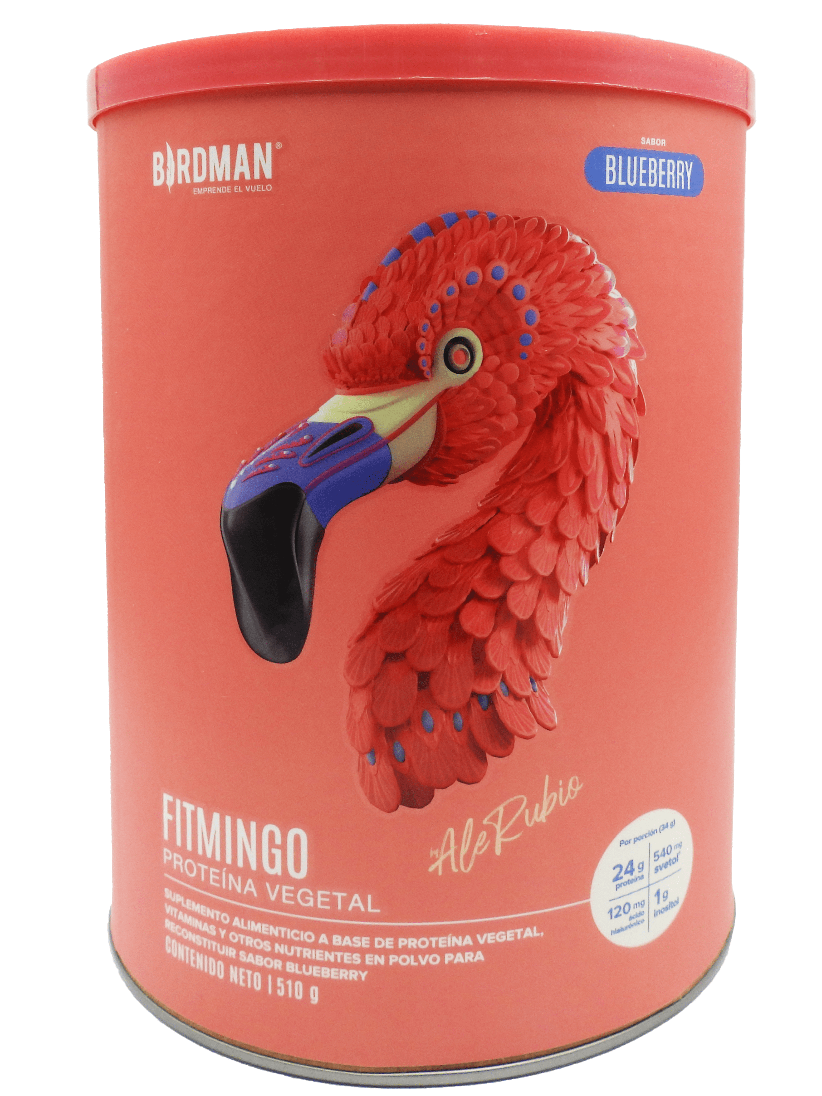 Fitmingo Proteina Blueberry 510 G Birdman