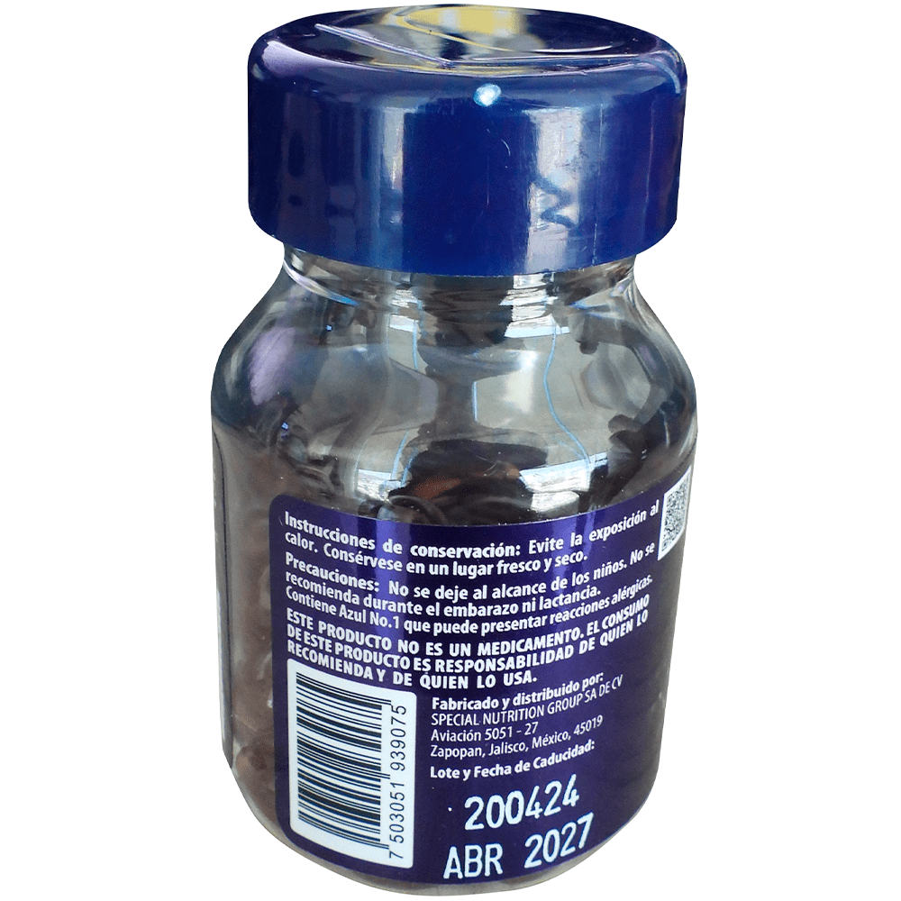 Biotina Aloe Vera Vitamina E Acido Pantotenico 700 Mg Con 30 Capsulas Naturagel