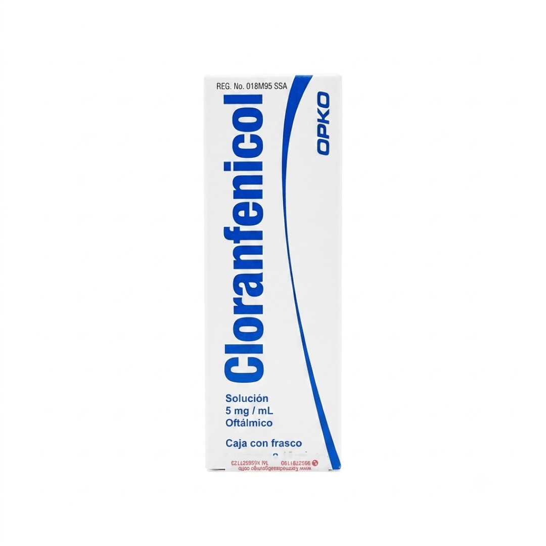 Cloranfenicol Oftalmico Gotas 15 Ml