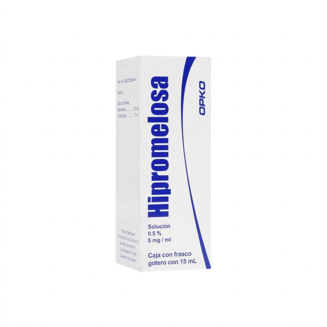 Hipromelosa 0.5 Solucion Oft 5 Mg/ 15 Ml Opko