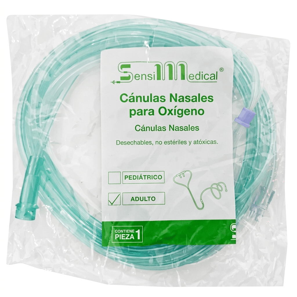 Canula Nasal Con Puntas Adulto Sensimedical