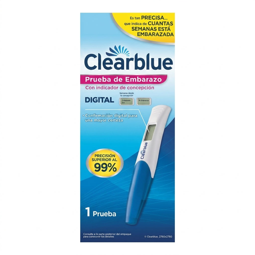 Prueba Embarazo Clearblue