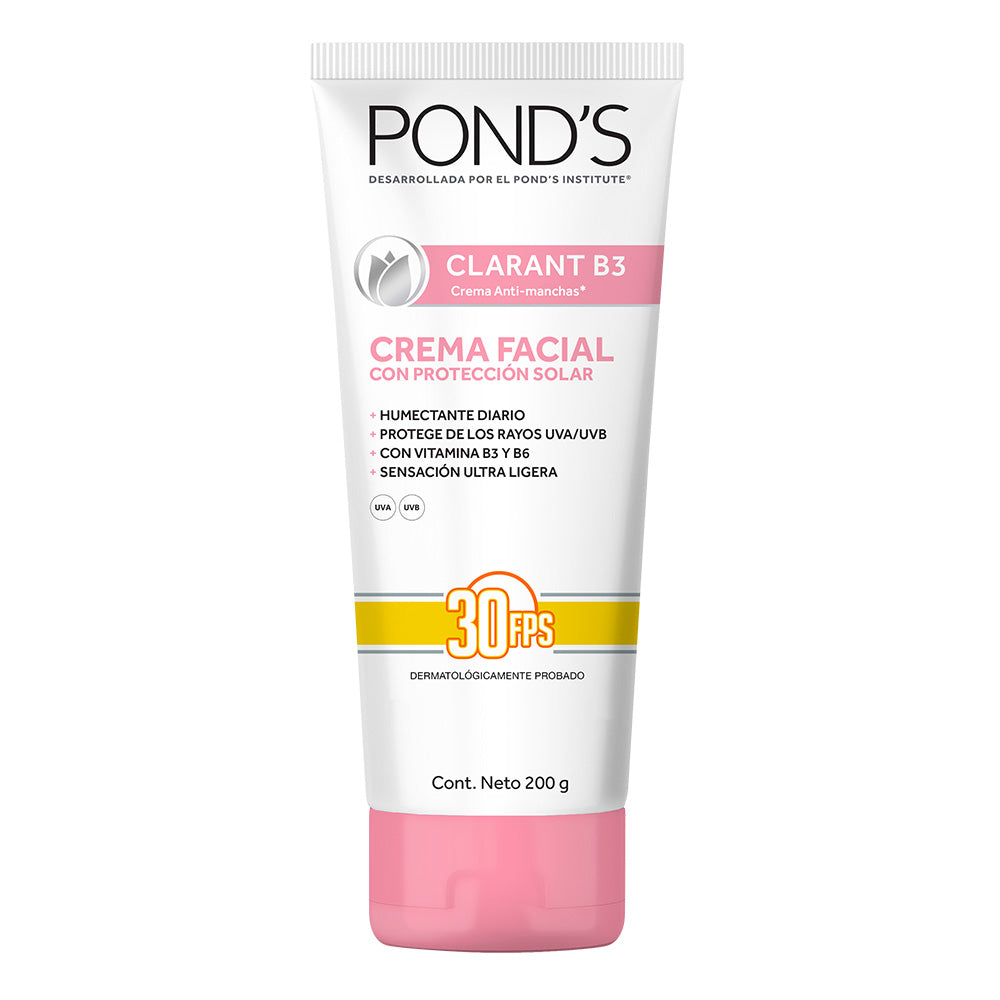 Crema Ponds Claran B3 Fps 30 Facial 200 G