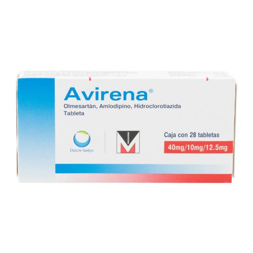 Avirena 40/10/12.5 Mg Con 2 Tabletas