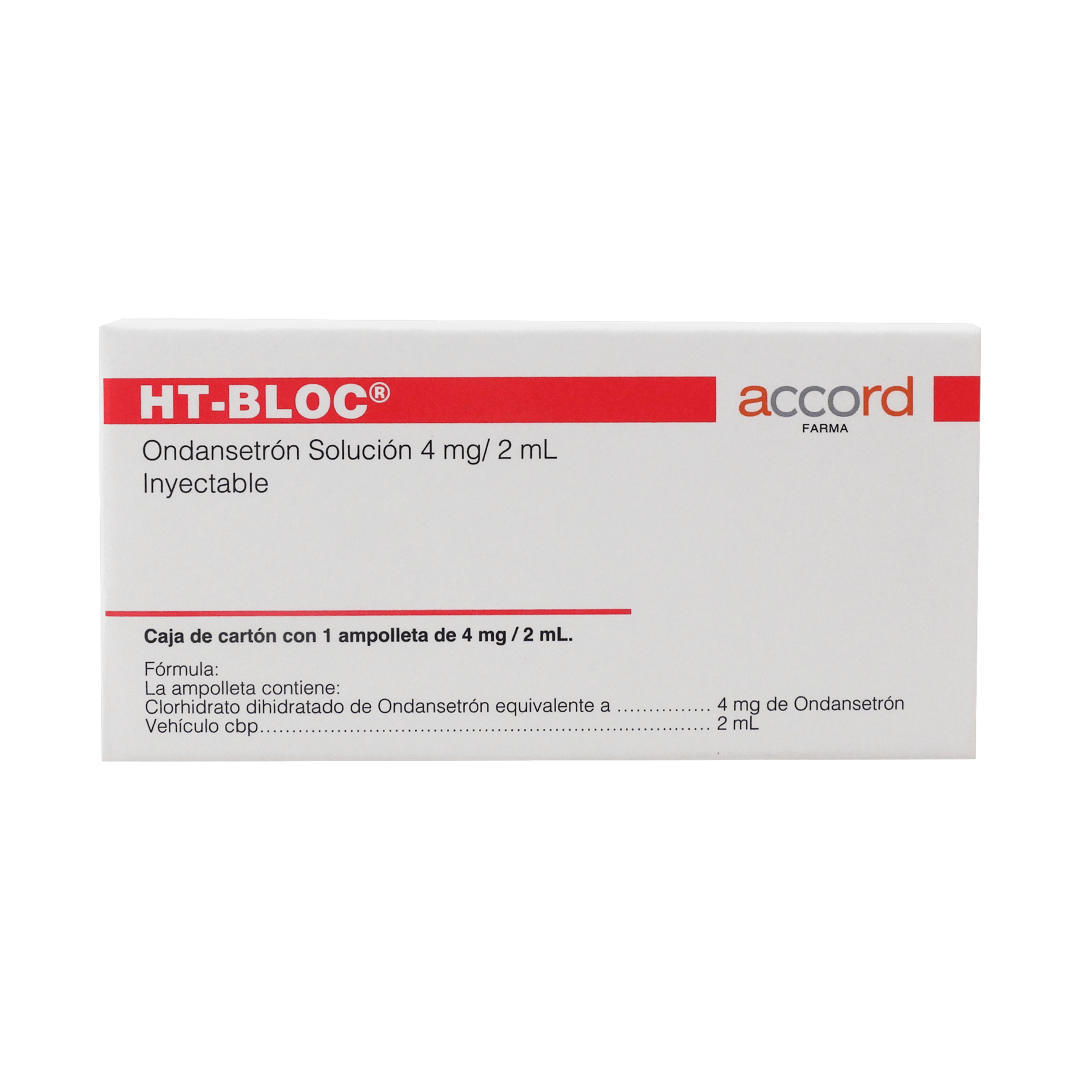 Ht-Bloc (Ondansetron) 4 Mg Inyectable 2 Ml