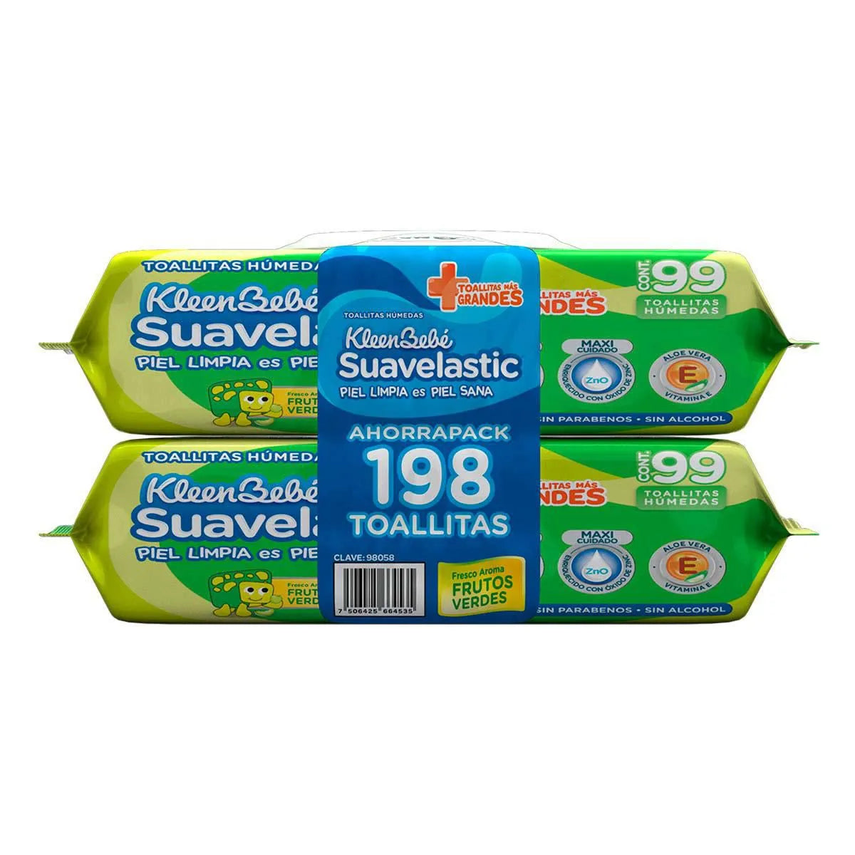 Toallitas Humedas Kbb Suavelastic Con 99 2 Pack
