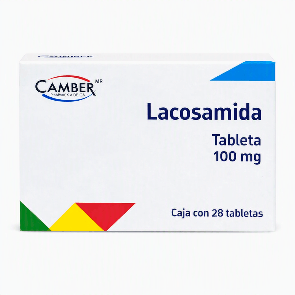 Lacosamida 100 Mg Con 28 Tabletas Cambex