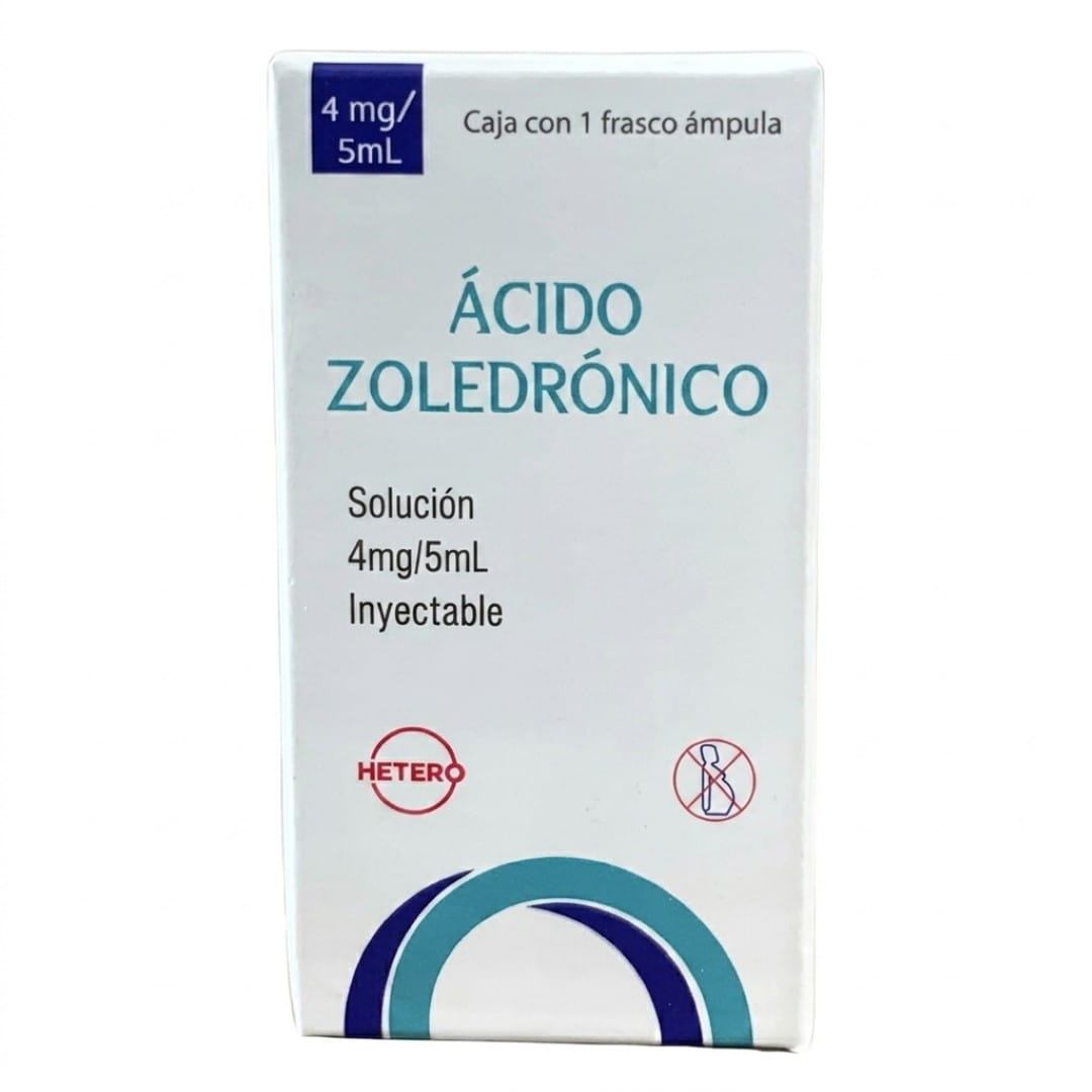 Acido Zoledronico 4 Mg Frasco Ampula 5 Ml