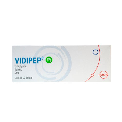 Vidipep 100 Mg Con 28 Tabletas