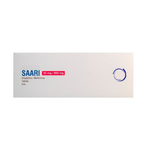 Saari 50/850 Mg Con 28 Tabletas
