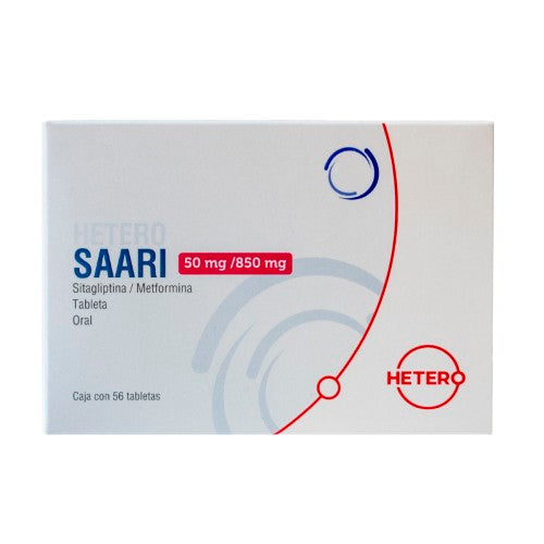 Saari 50/850 Mg Con 56 Tabletas