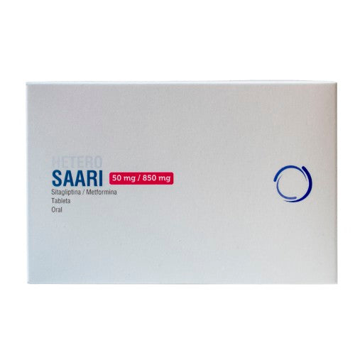 Saari 50/850 Mg Con 56 Tabletas