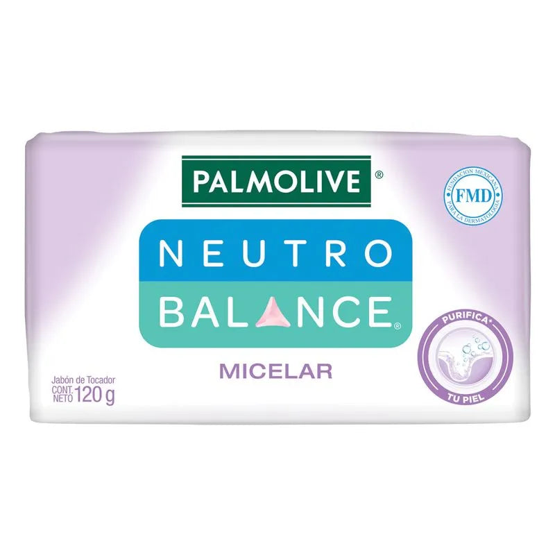 Jabon Palmolive Neutro-Balance Micelar 120 Gramos