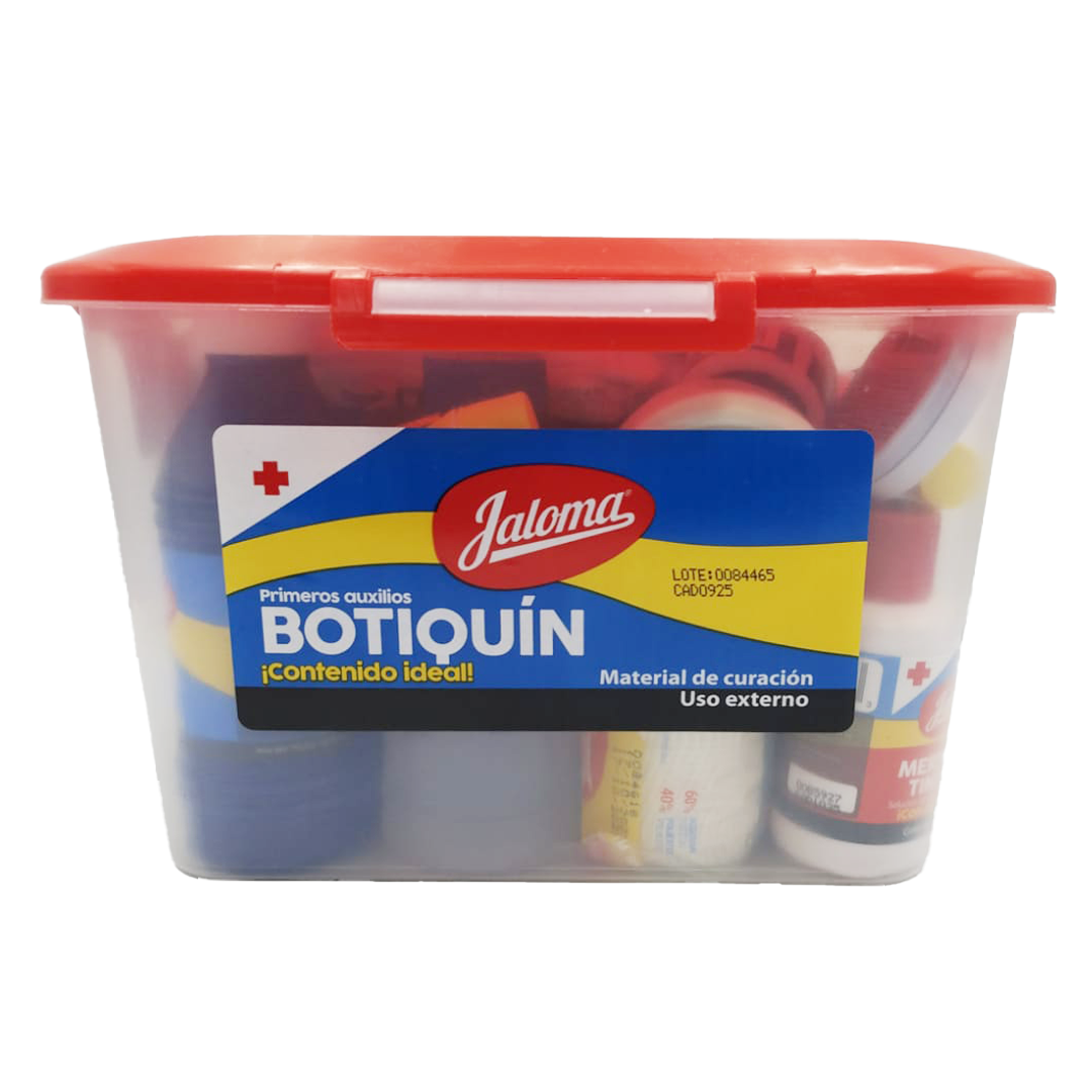 BOTIQUIN CAJA PRIMEROS AUXILIOS JALOMA