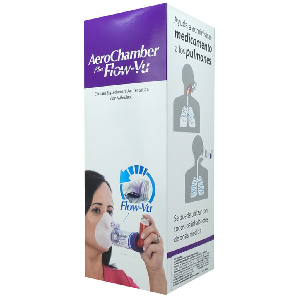 Camara Aerochamber Pl Flow-Vu Adulto Ch