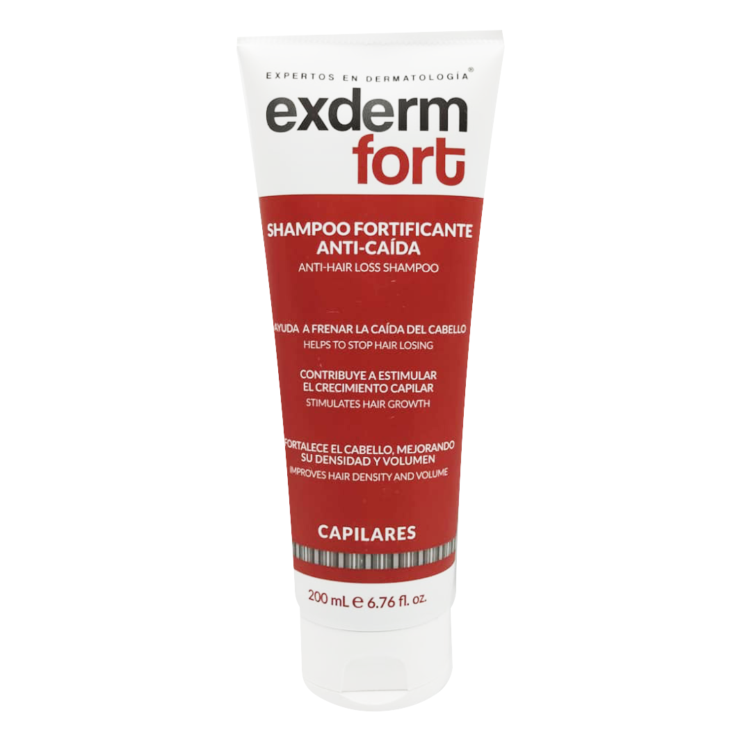 Exderm Fort Shampoo Fortificante Anti-Caida De Cabello 200 Ml