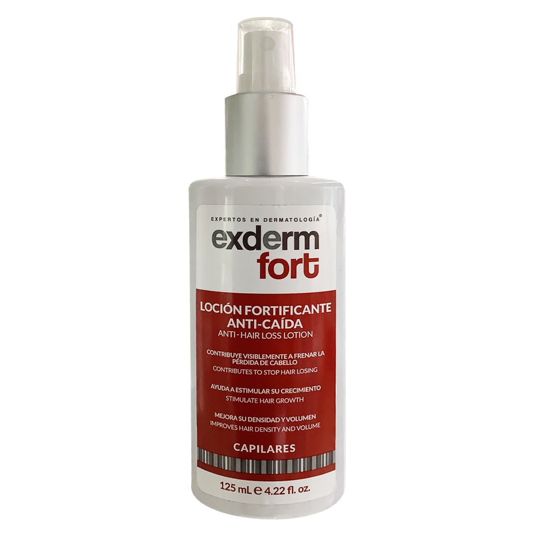 Exderm Fort Locion Fortificante Anti-Caida De Cabello 125 Ml