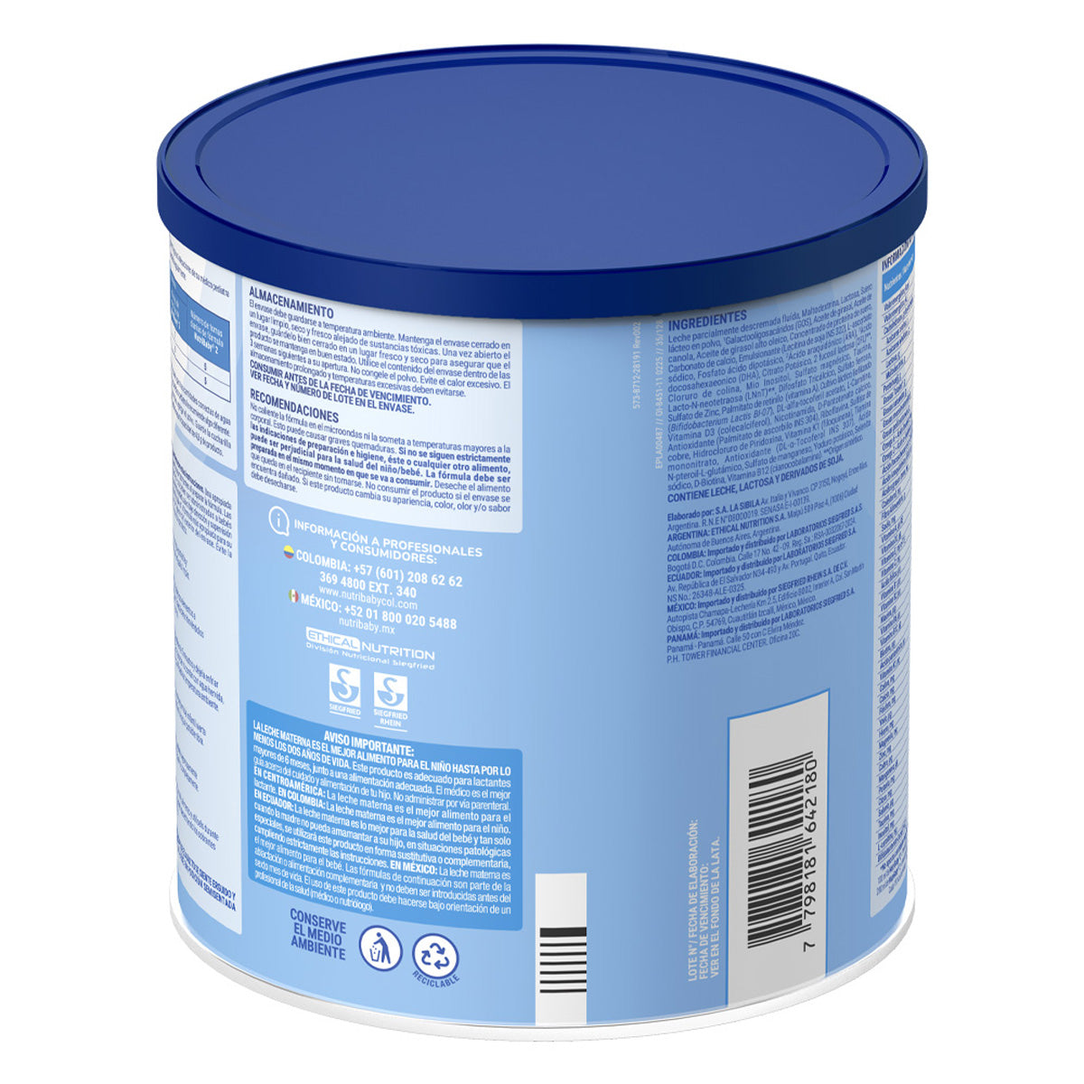 Nutribaby Premium 2 6 A 12 Meses 800 G