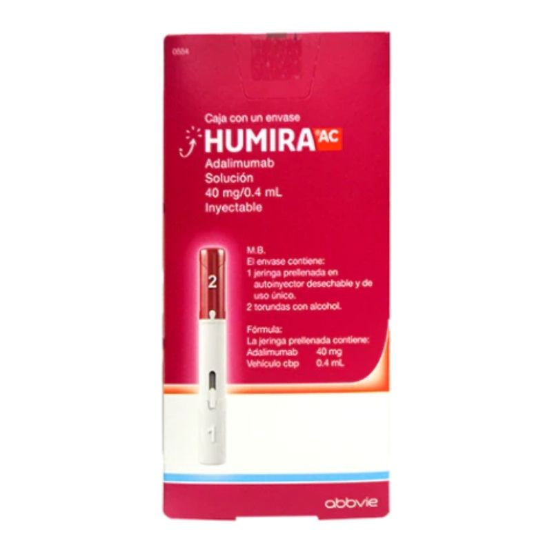 Humira Ac 40 Mg/0.4 Ml Solucion Inyectable Con 1 Pluma Precargada