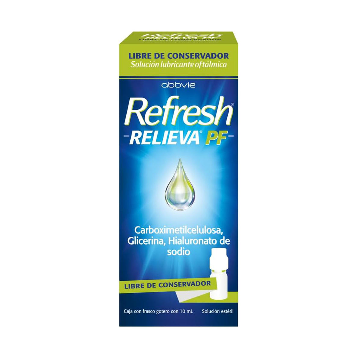 Refresh Relieva Pf Solucion Gotas Oftalmicas 10 Ml
