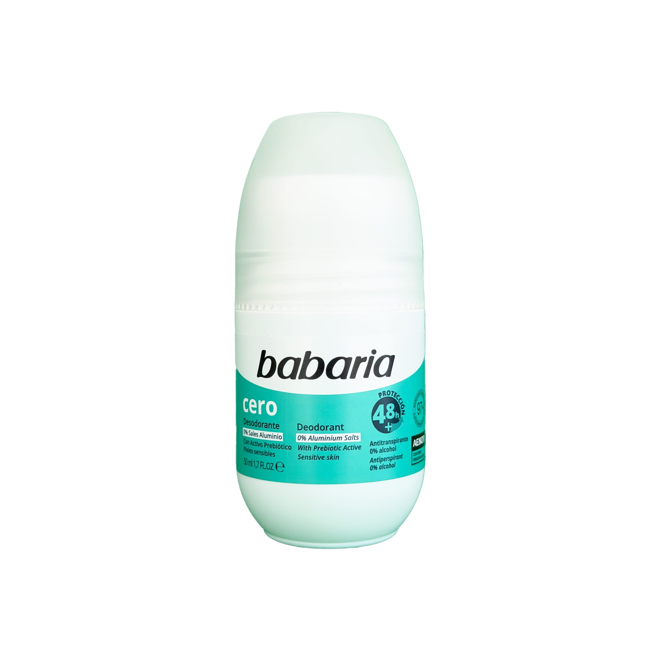 Desodorante Babaria Cero Roll On 50 Ml