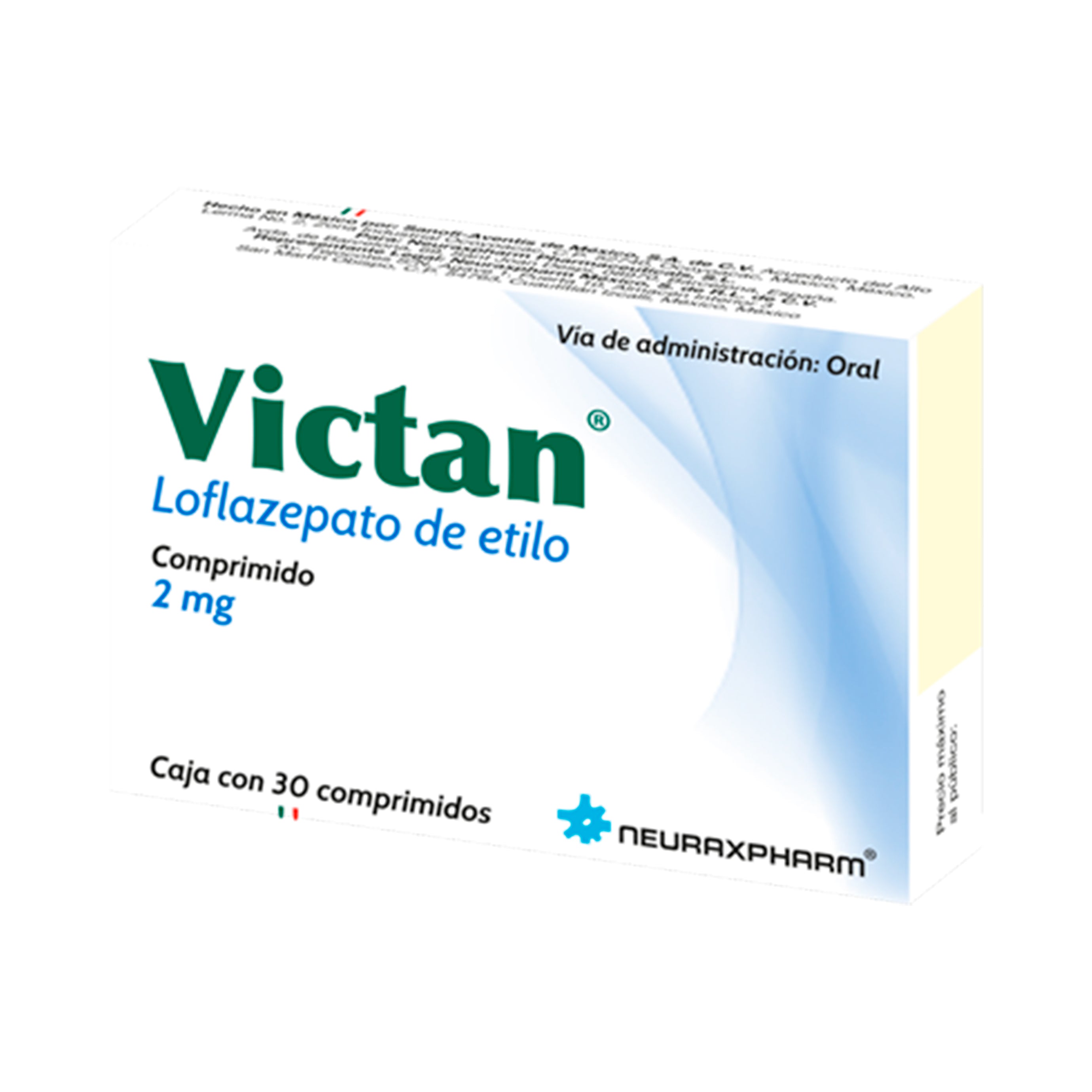 Victan 2 Mg Blister Con 30 Comprimidos